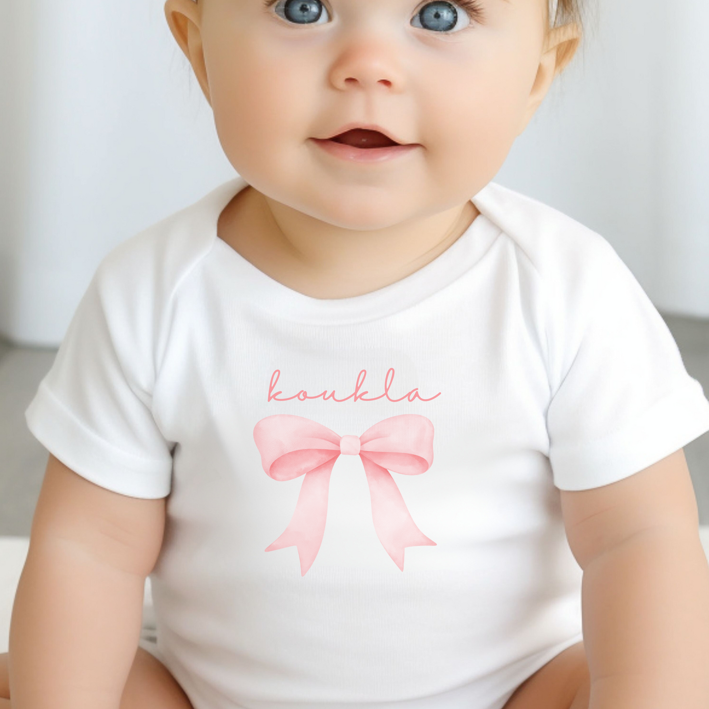 Koukla with Bow for Infants and Toddlers