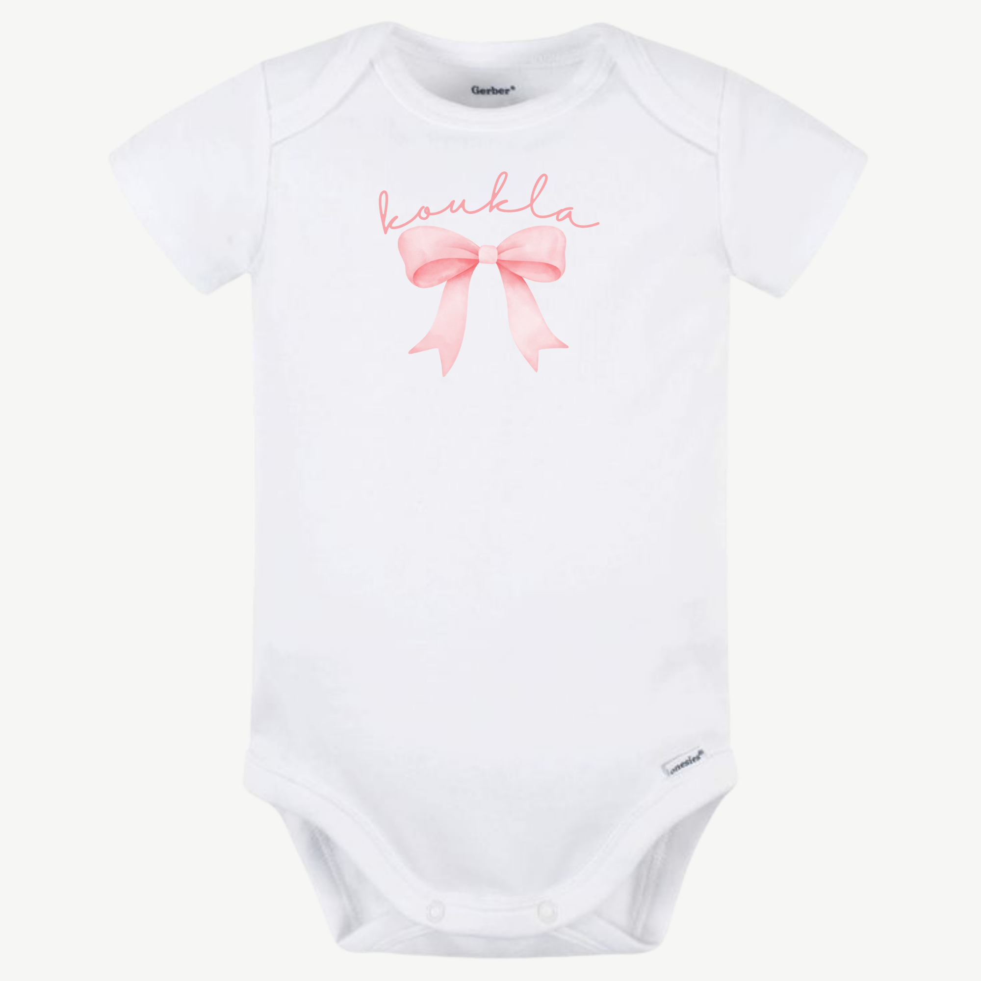 Baby Girl Koukla Bow Bodysuit