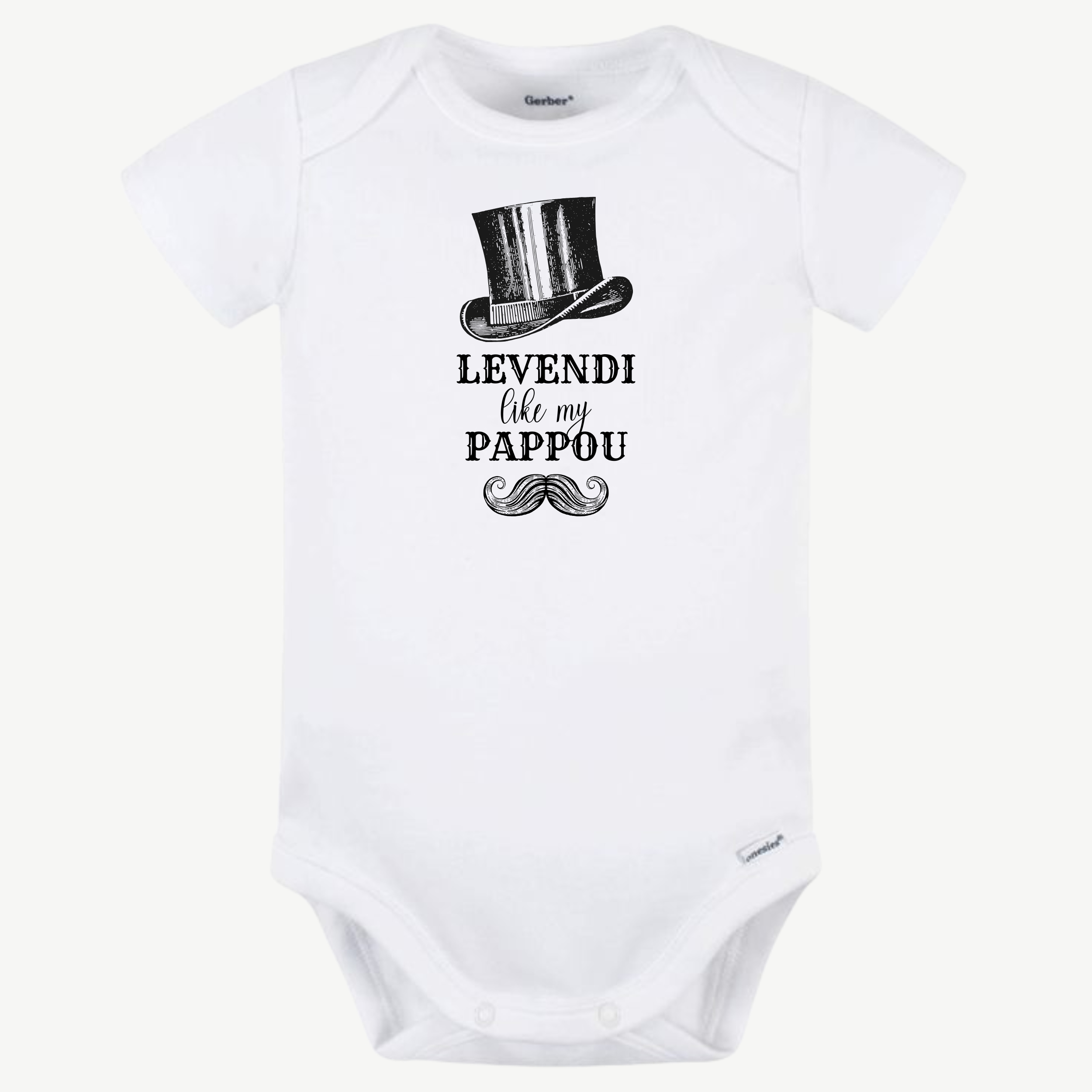 Baby Boy Levendi Like Pappou Bodysuit