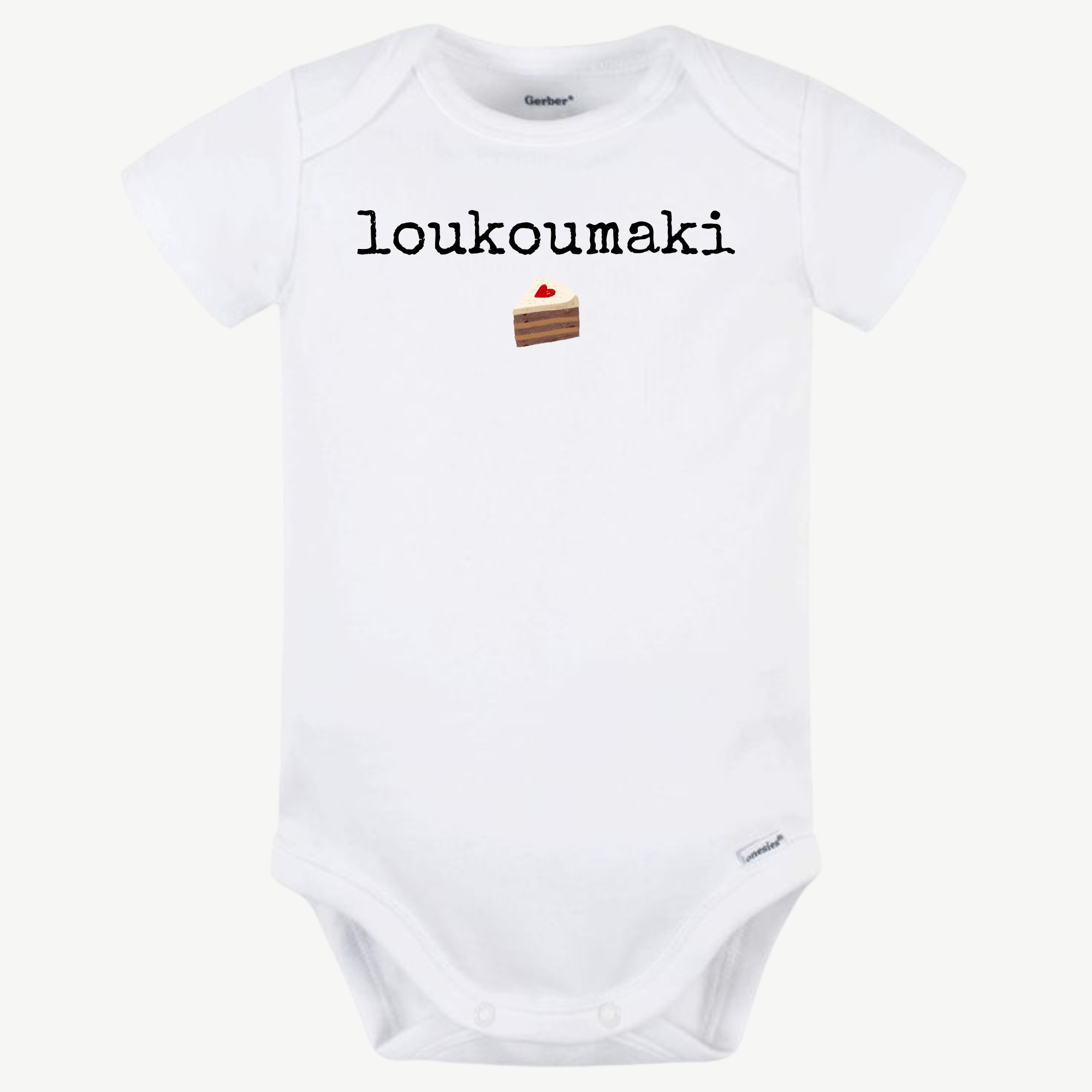 Baby Girl Baby Boy Loukoumaki Bodysuit